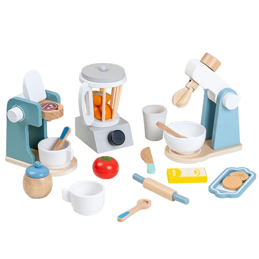 Wooden Kitchen Appliance Toys